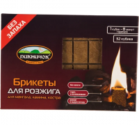 Брикеты для розжига 32 кубика Пикничок 401-032
