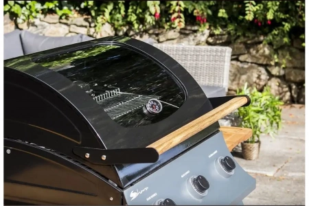 Гриль газовый SAHARA S350 3B BBQ Smokey Teal
