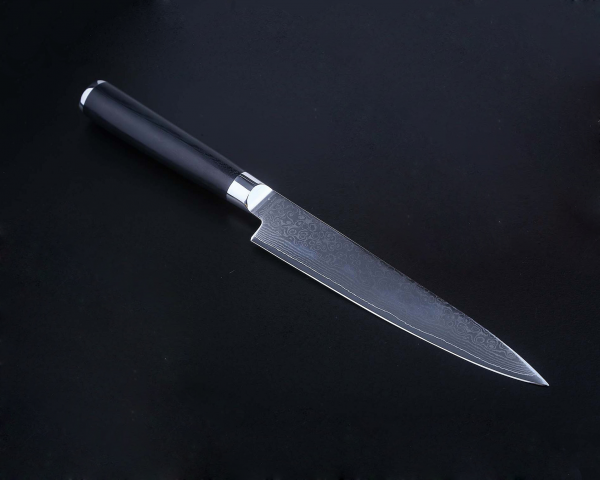 TG-D3 G10 Нож 15 см дамасская сталь  VG10