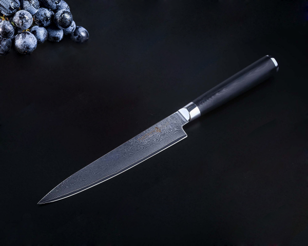 TG-D3 G10 Нож 15 см дамасская сталь  VG10