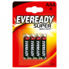 Батарейка Eveready  Super AAA R03 FSB4/12