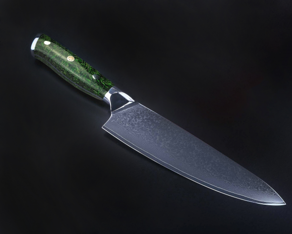 Нож кухонный Шеф, дамасская сталь, 20 см G618001