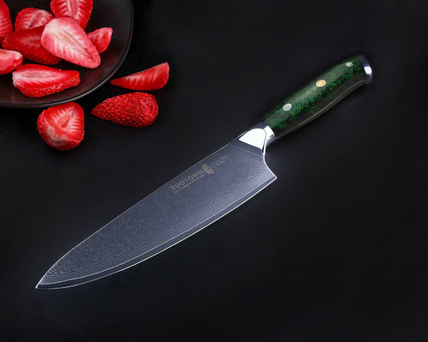 Нож кухонный Шеф, дамасская сталь, 20 см G618001