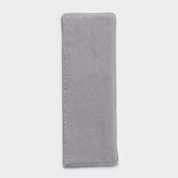 Сменная насадка для окномойки Raccoon, микрофибра, 25,5×9 см, серая