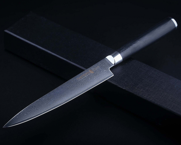 TG-D3 G10 Нож 15 см дамасская сталь  VG10