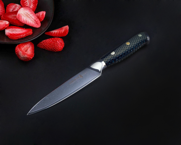 Нож кухонный универсальный, дамасская сталь, 18 см F616009