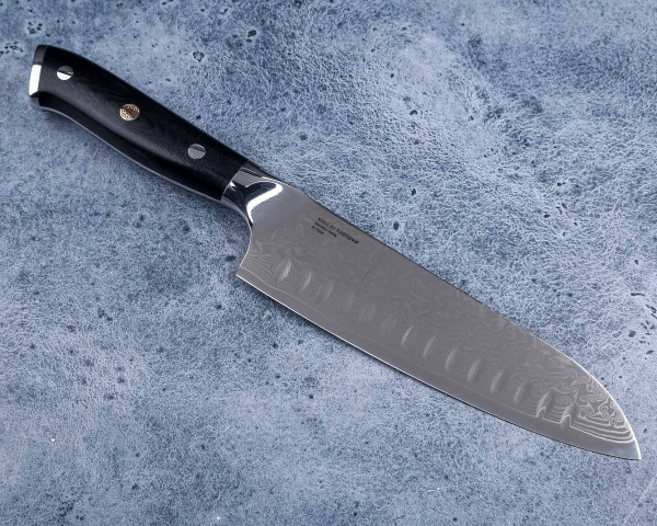 Нож Santoku дамассакая сталь TX-D6